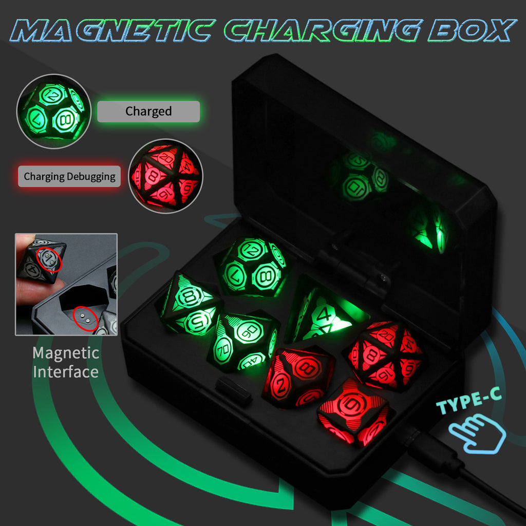 Charging Luminous Dice