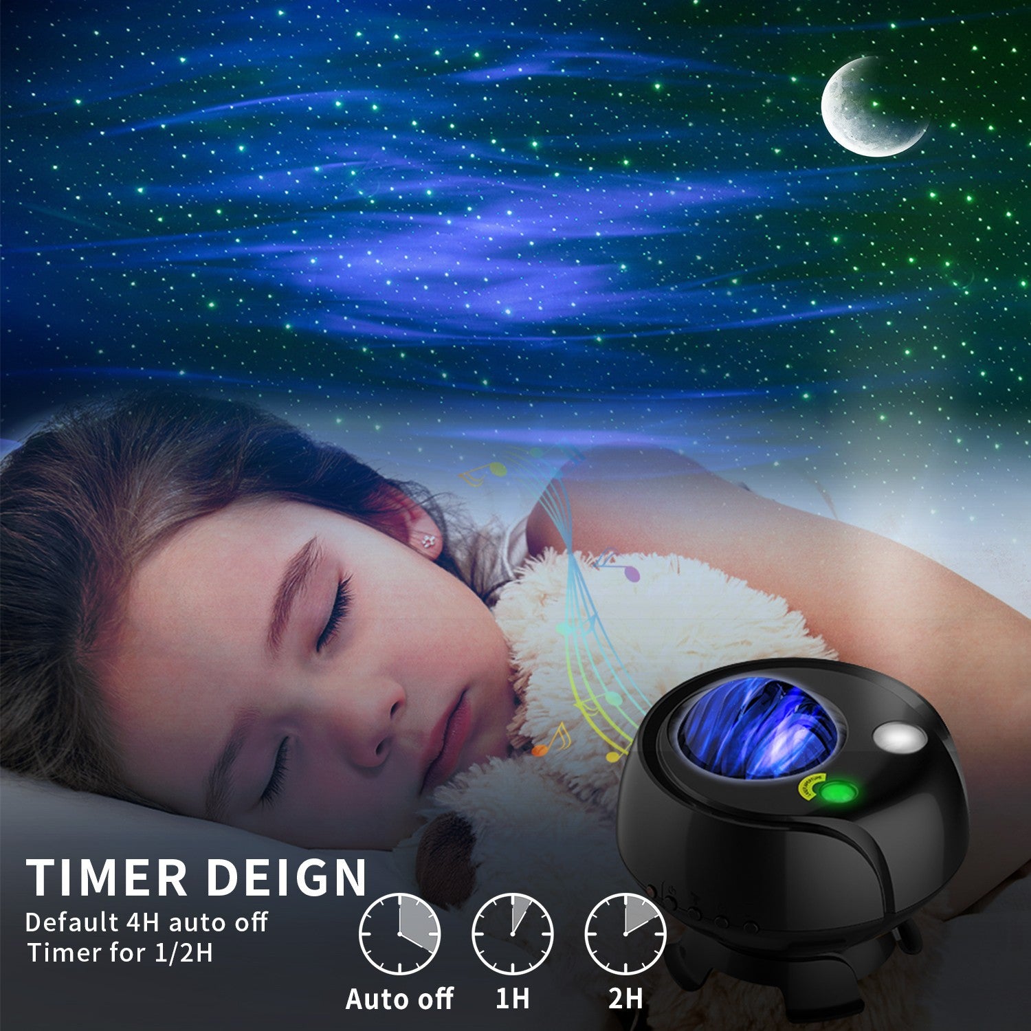 Bluetooth Starry Sky Dome Light