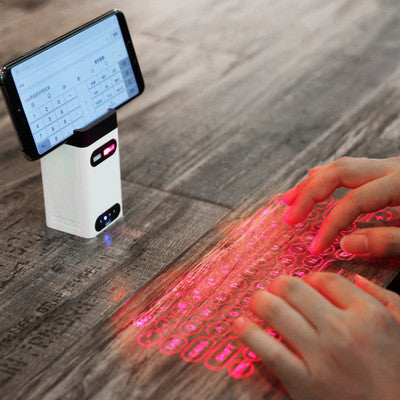 Virtual Laser Keyboard Bluetooth Wireless Projector. Keyboard