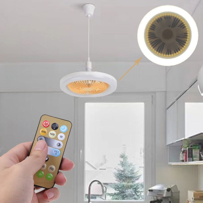 Remote Control Fan Lamp