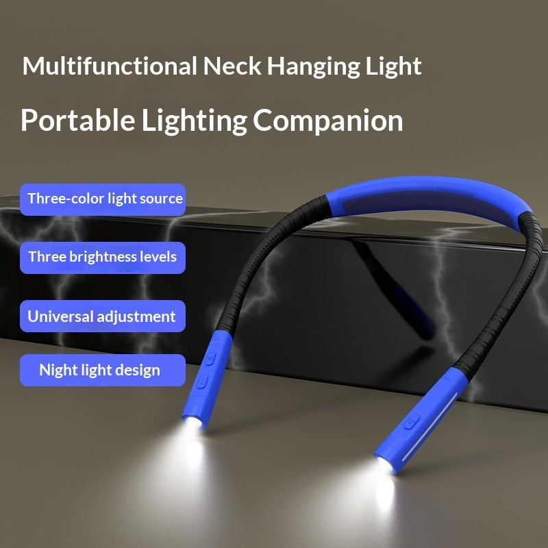 Neckband Reading Light Outdoor Cycling And Walking Lighting