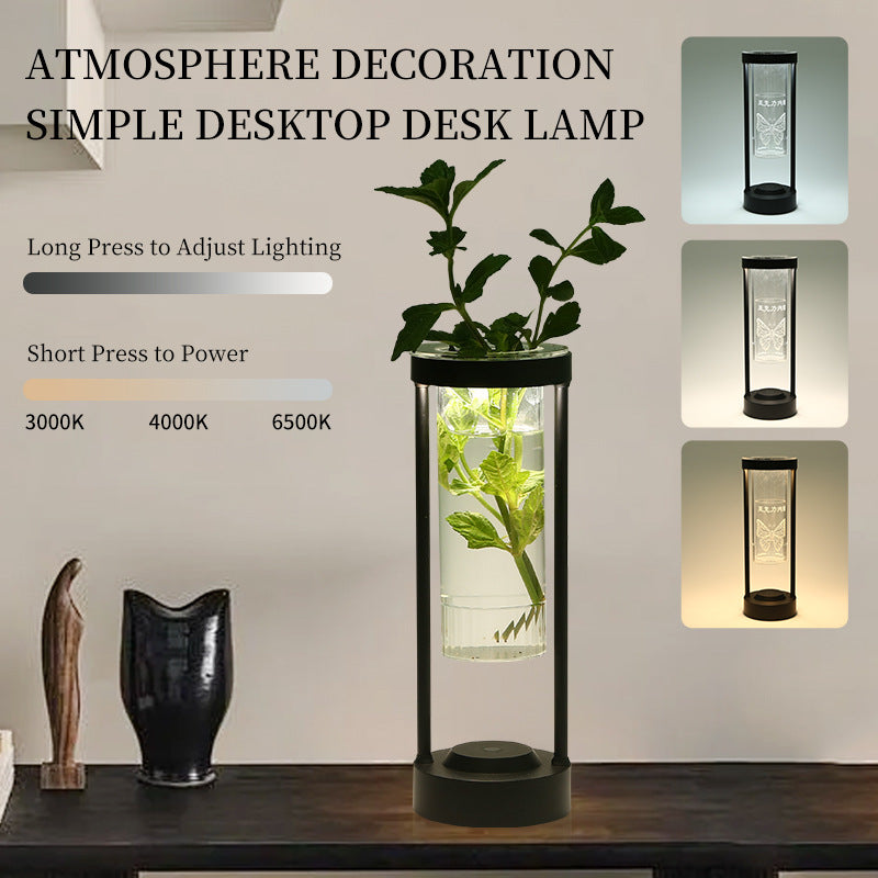 Table Vase, Lamp Transparent Decoration Ambience Light