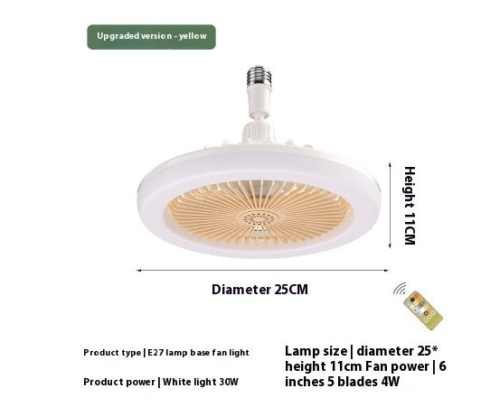 Remote Control Fan Lamp