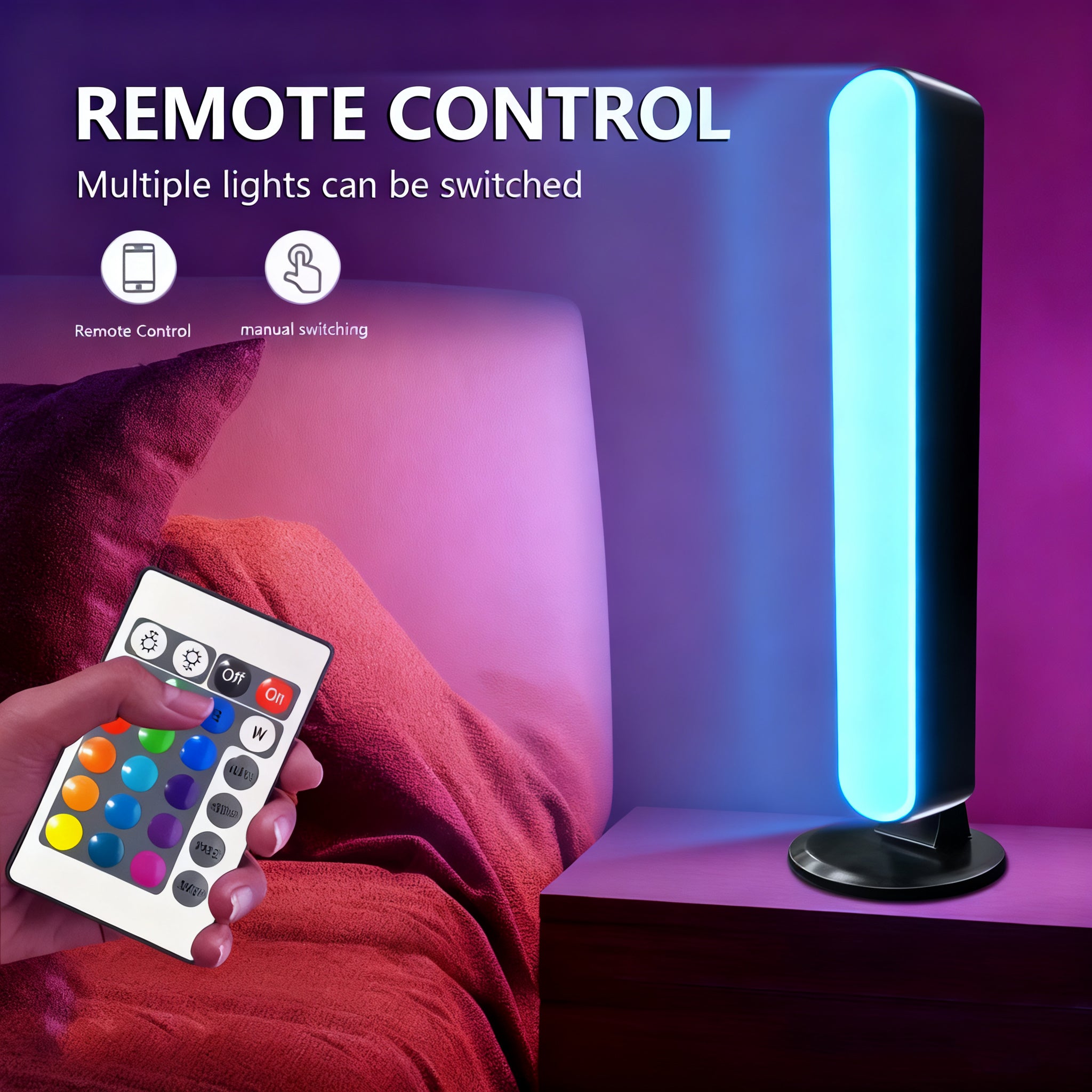 Desk Ambient Light With Remote Control