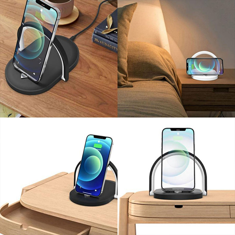 3 In 1 Foldable Wireless Charger,Light Wireless