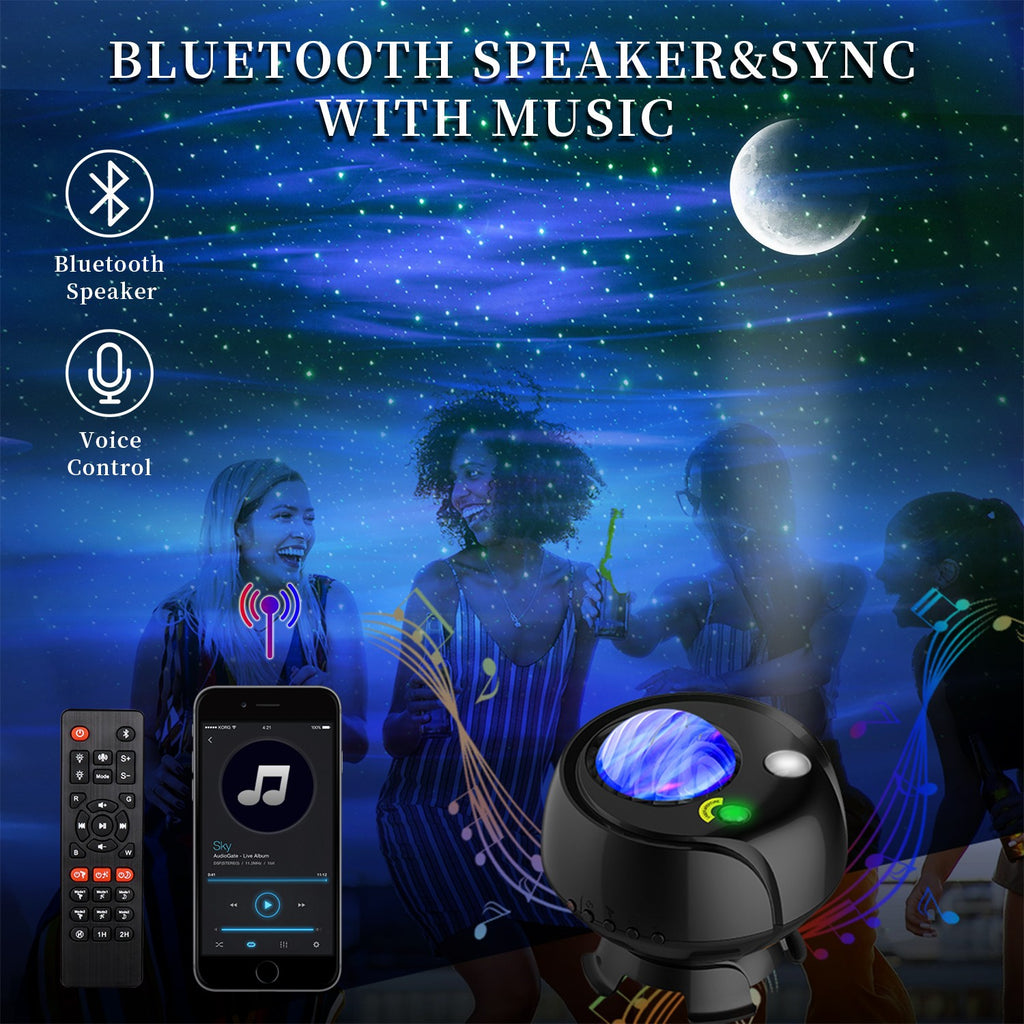 Bluetooth Starry Sky Dome Light