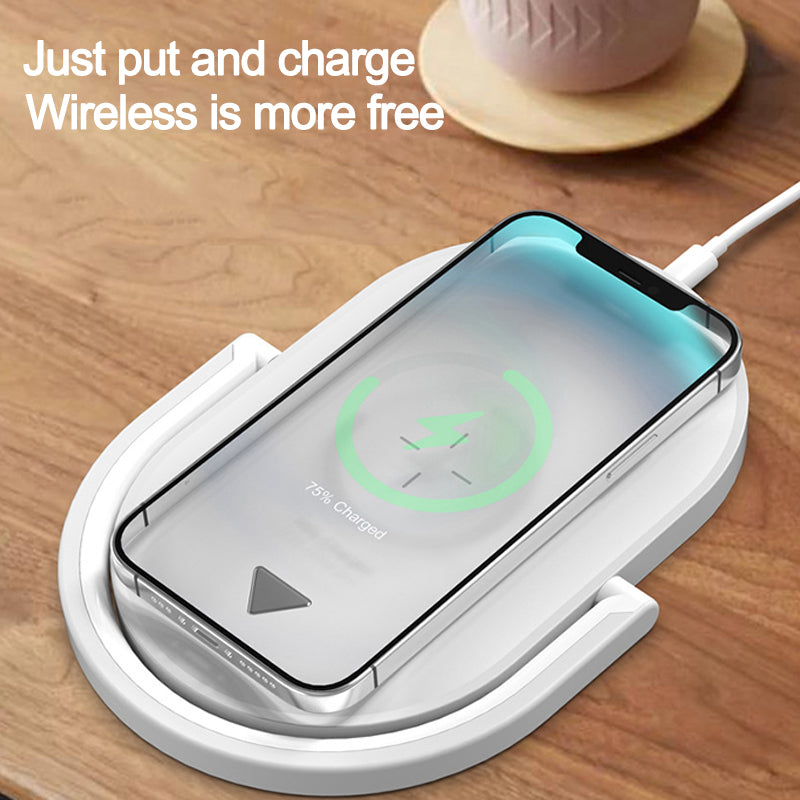3 In 1 Foldable Wireless Charger,Light Wireless