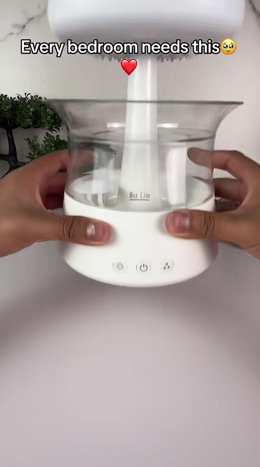 The raining cloud humidifier