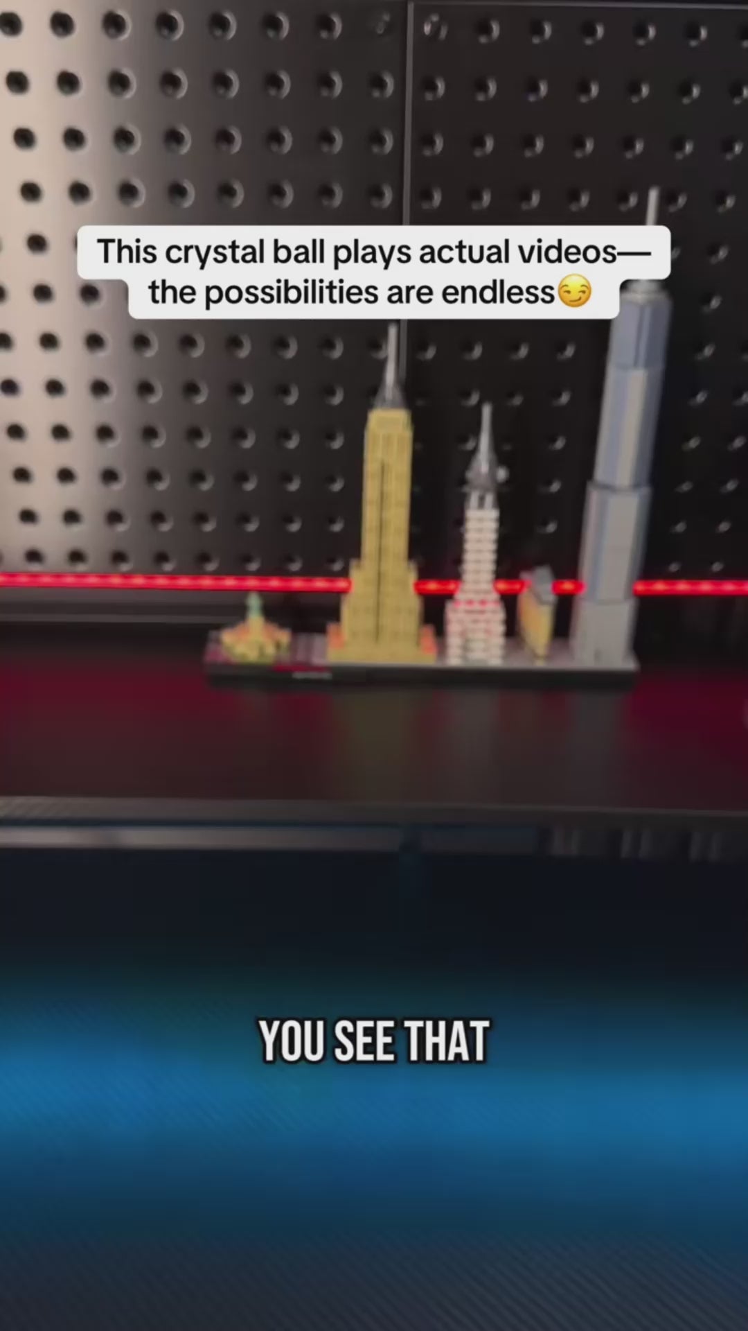 Personalized Electronic Ball Video Player 3D Video Crystal Ball