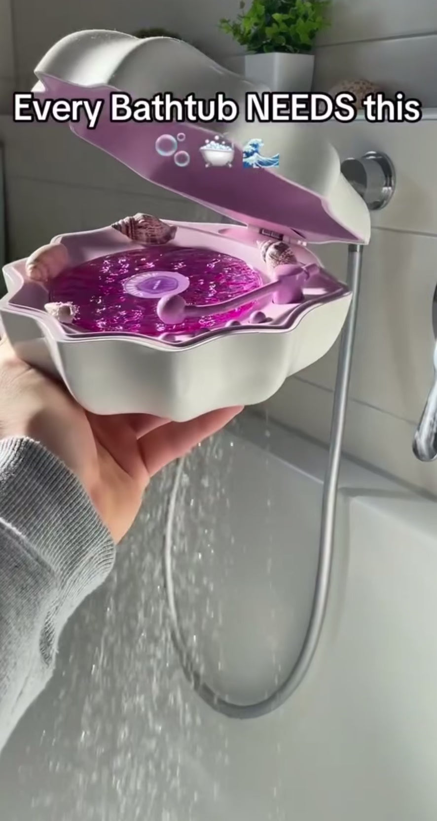 Bluetooth Sea Shell Lamp